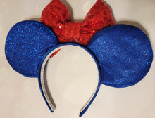 Load image into Gallery viewer, Sorcerer Mickey glitter ears headband
