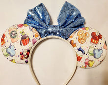 Load image into Gallery viewer, Disney snacks Mickey ears headband