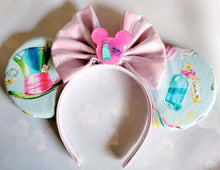 Load image into Gallery viewer, Alice and Mad Hatter Mickey ears