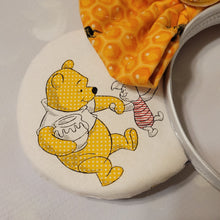 Load image into Gallery viewer, Pooh and honeycomb Mickey ears headband