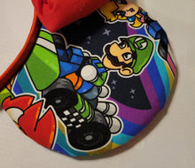 Load image into Gallery viewer, Rainbow Road Mario Bros Mickey ears headband
