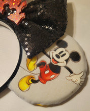 Load image into Gallery viewer, Classic Mickey and Minnie ears headband
