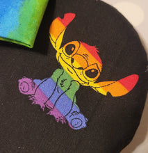 Load image into Gallery viewer, Stitch Rainbow Mickey ears headband
