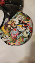 Load image into Gallery viewer, Stretching portraits with Disney Villains ears

