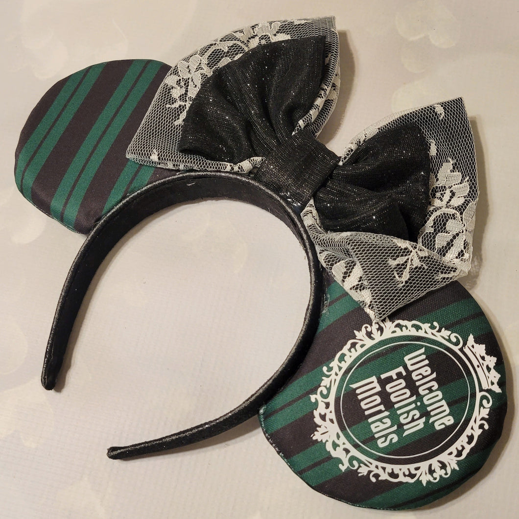 Haunted Mansion inspired Mickey ears headband