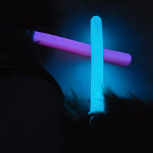 Load image into Gallery viewer, Chewie ears with glow in the dark lightsabers
