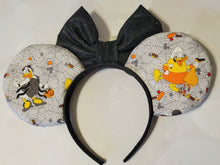 Load image into Gallery viewer, Disney couples in their Halloween  costume ears
