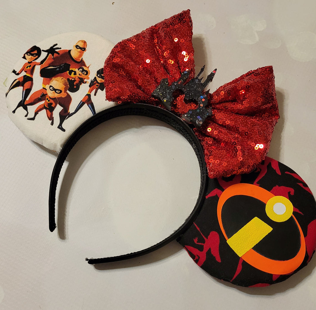 Incredibles Minnie ears headband