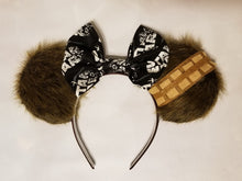 Load image into Gallery viewer, Chewie Star Wars ears and face mask set
