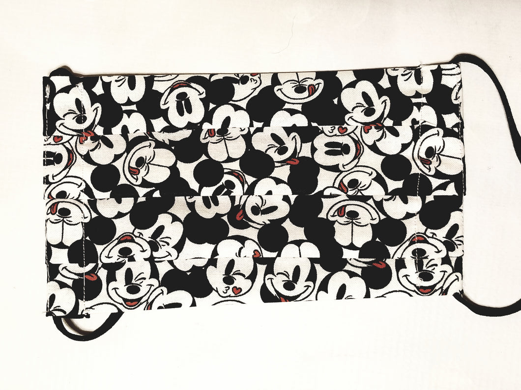 Mickey emoji face mask