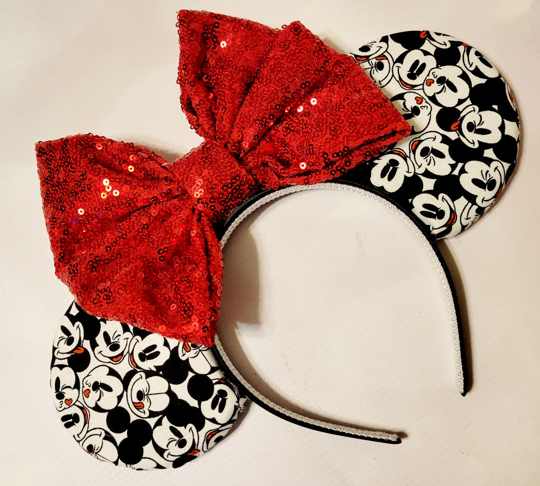 The many faces of Mickey ears headband