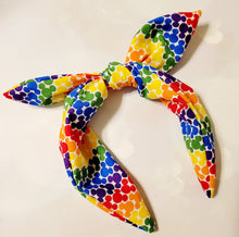 Load image into Gallery viewer, Rainbow mickey knotty headband
