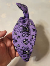 Load image into Gallery viewer, Haunted Mansion wallpaper knotty headband
