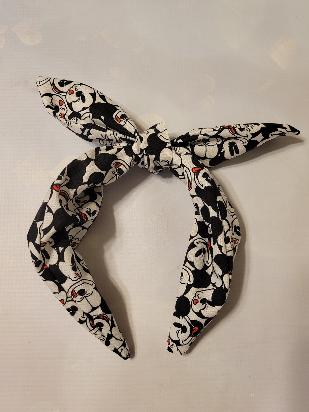 Happy Mickey emojis knotty headband