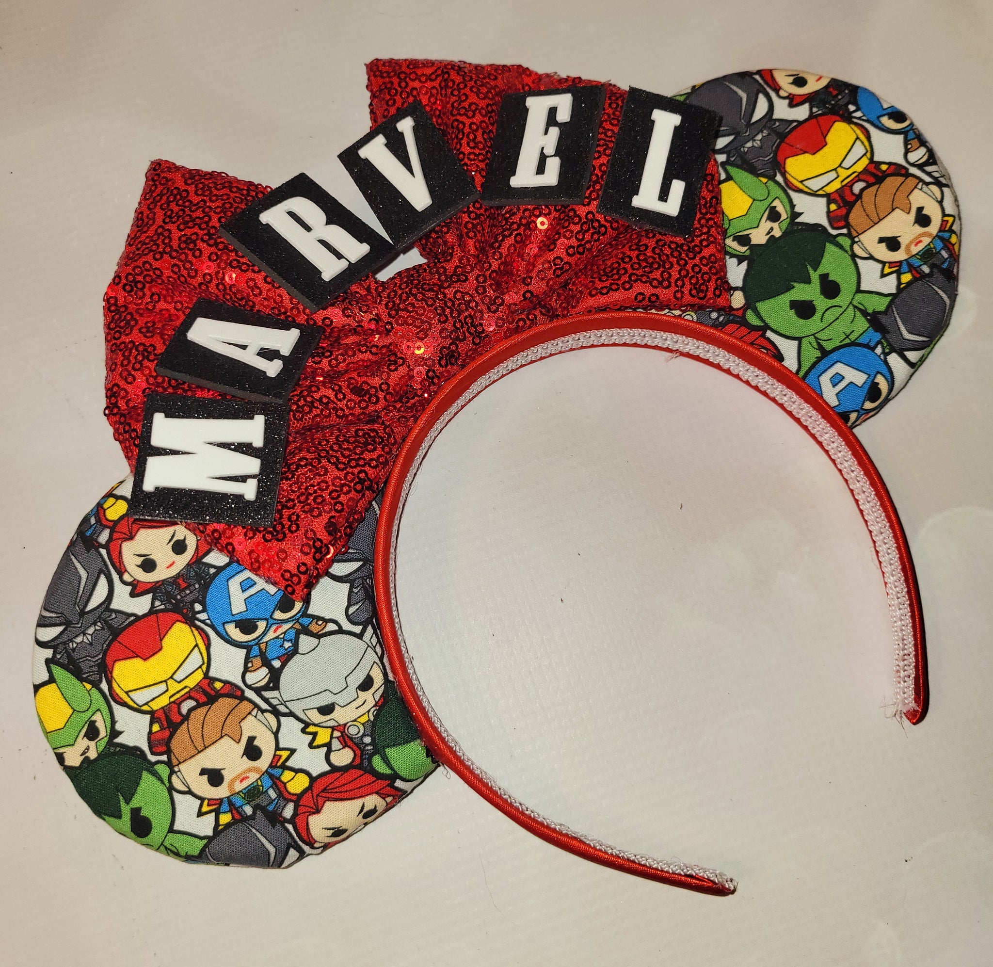 Marvels Avengers Mickey ears headband – Littlest Bow Shoppe