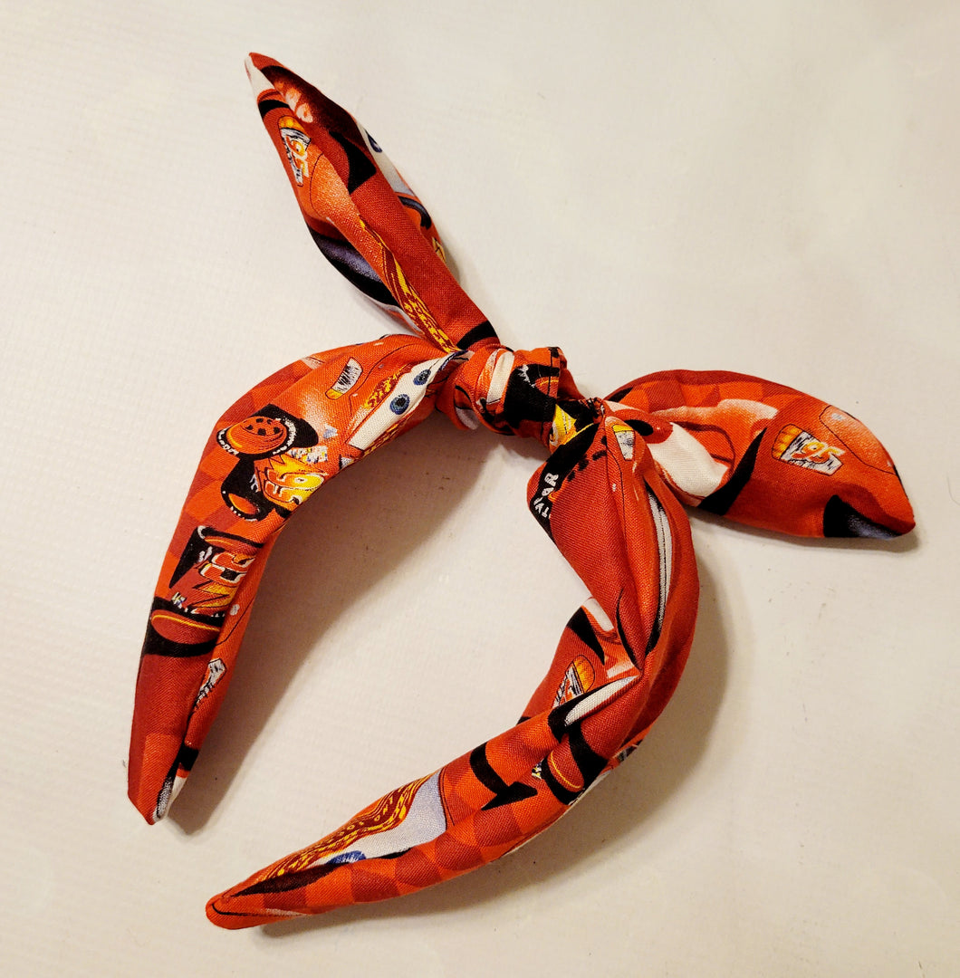 Lighting McQueen knotty headband