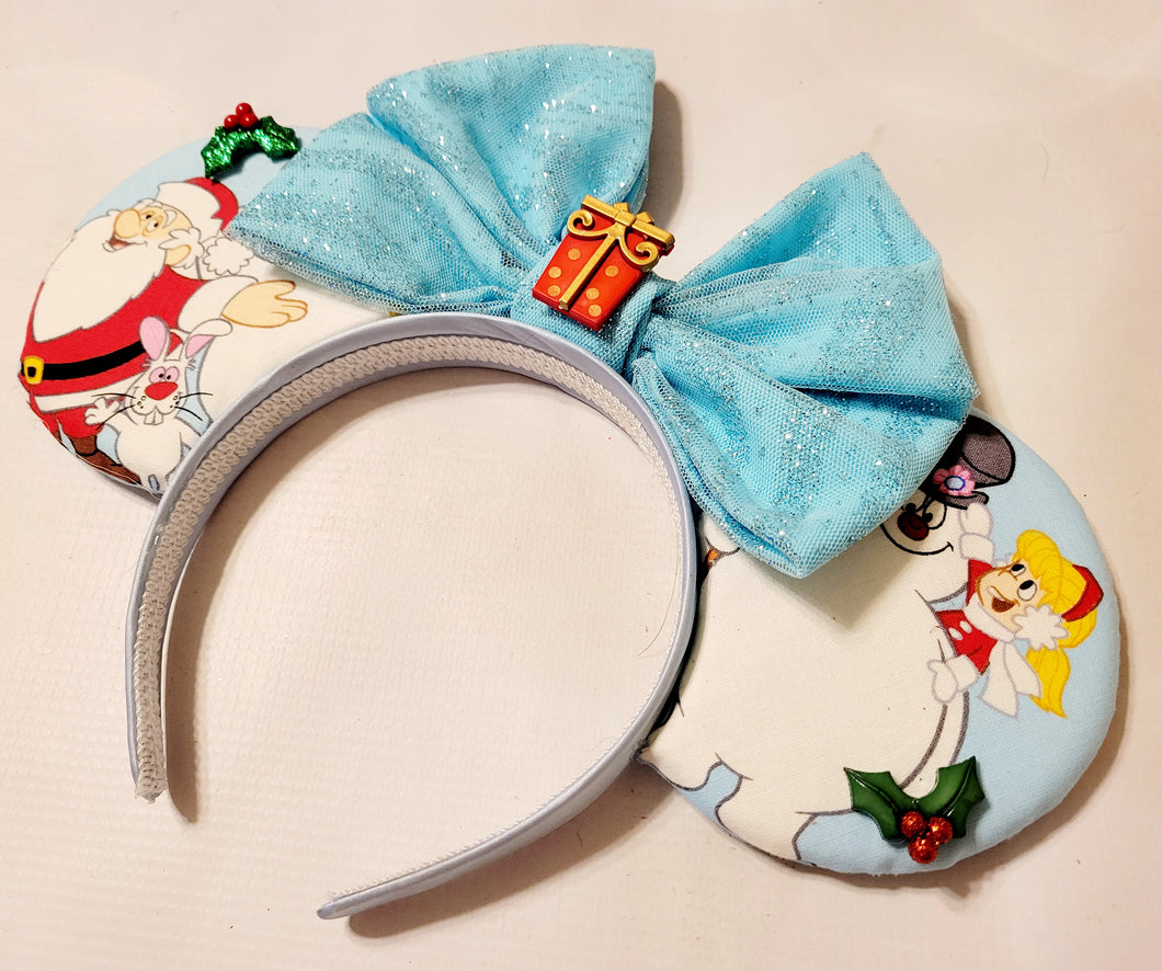 Frosty the Snowman Mickey ears headband
