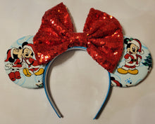 Load image into Gallery viewer, Mickey and Minnie Christmas ears
