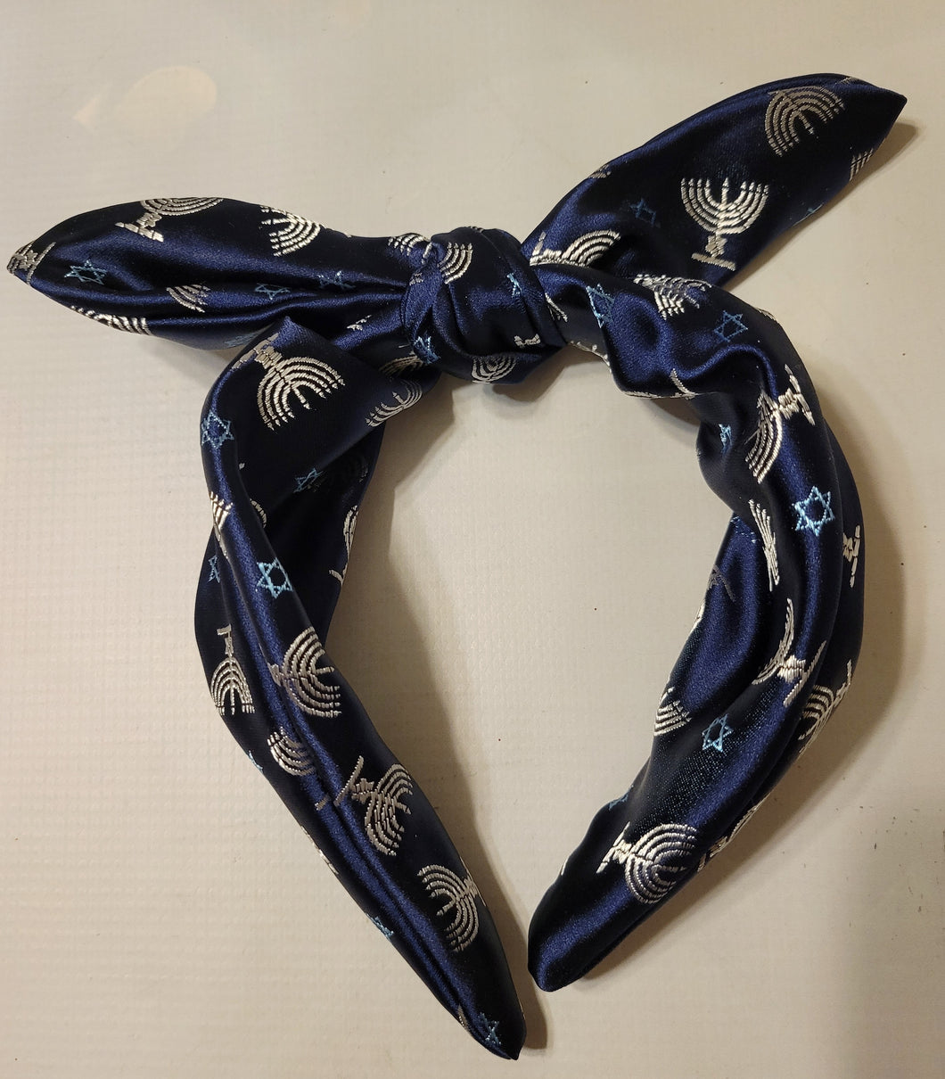Hanukkah knotty headband