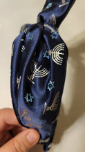 Load image into Gallery viewer, Hanukkah knotty headband
