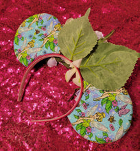 Load image into Gallery viewer, Tinkerbell Floral Mickey ears

