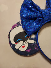 Load image into Gallery viewer, Wall E and Eve Mickey ears headband
