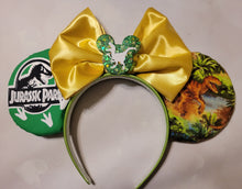 Load image into Gallery viewer, Jurassic Park Mickey ears headband
