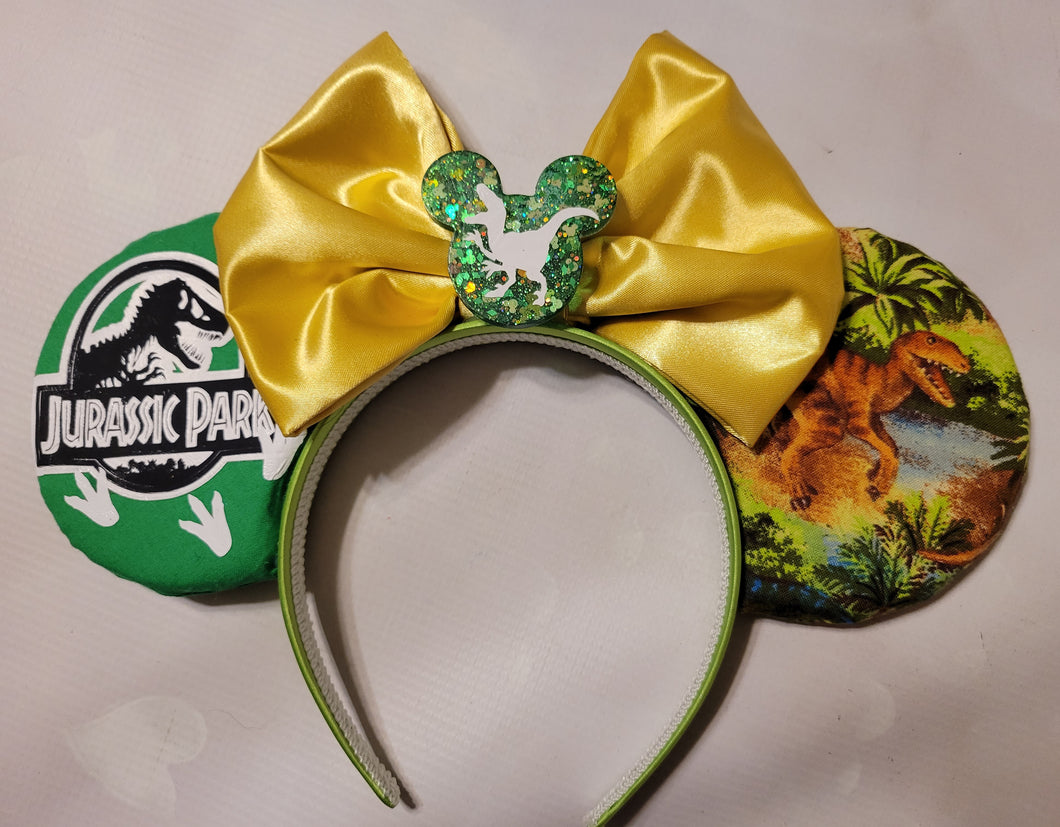 Jurassic Park Mickey ears headband