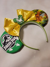 Load image into Gallery viewer, Jurassic Park Mickey ears headband
