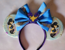 Load image into Gallery viewer, Jasmine themed Mickey ears headband
