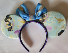 Load image into Gallery viewer, Jasmine themed Mickey ears headband
