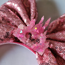 Load image into Gallery viewer, Rapunzel floral Mickey ears headband
