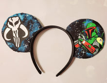 Load image into Gallery viewer, Boba Fett Mickey ears headband
