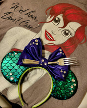 Load image into Gallery viewer, Ariel inspired Mickey ears Headband
