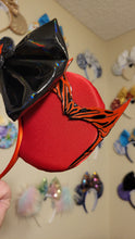 Load image into Gallery viewer, Scarlett Witch Mickey ears headband
