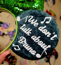 Load image into Gallery viewer, We don&#39;t Talk About Bruno Mickey ears headband
