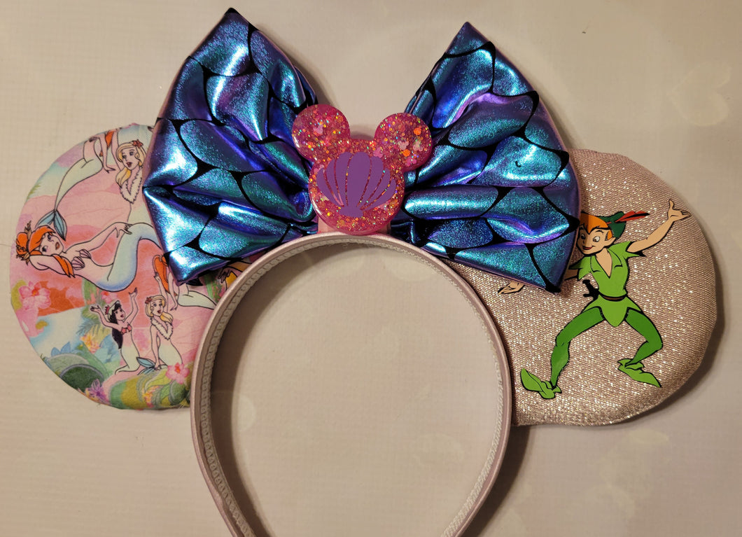 Peter Pan's mermaid lagoon Mickey ears