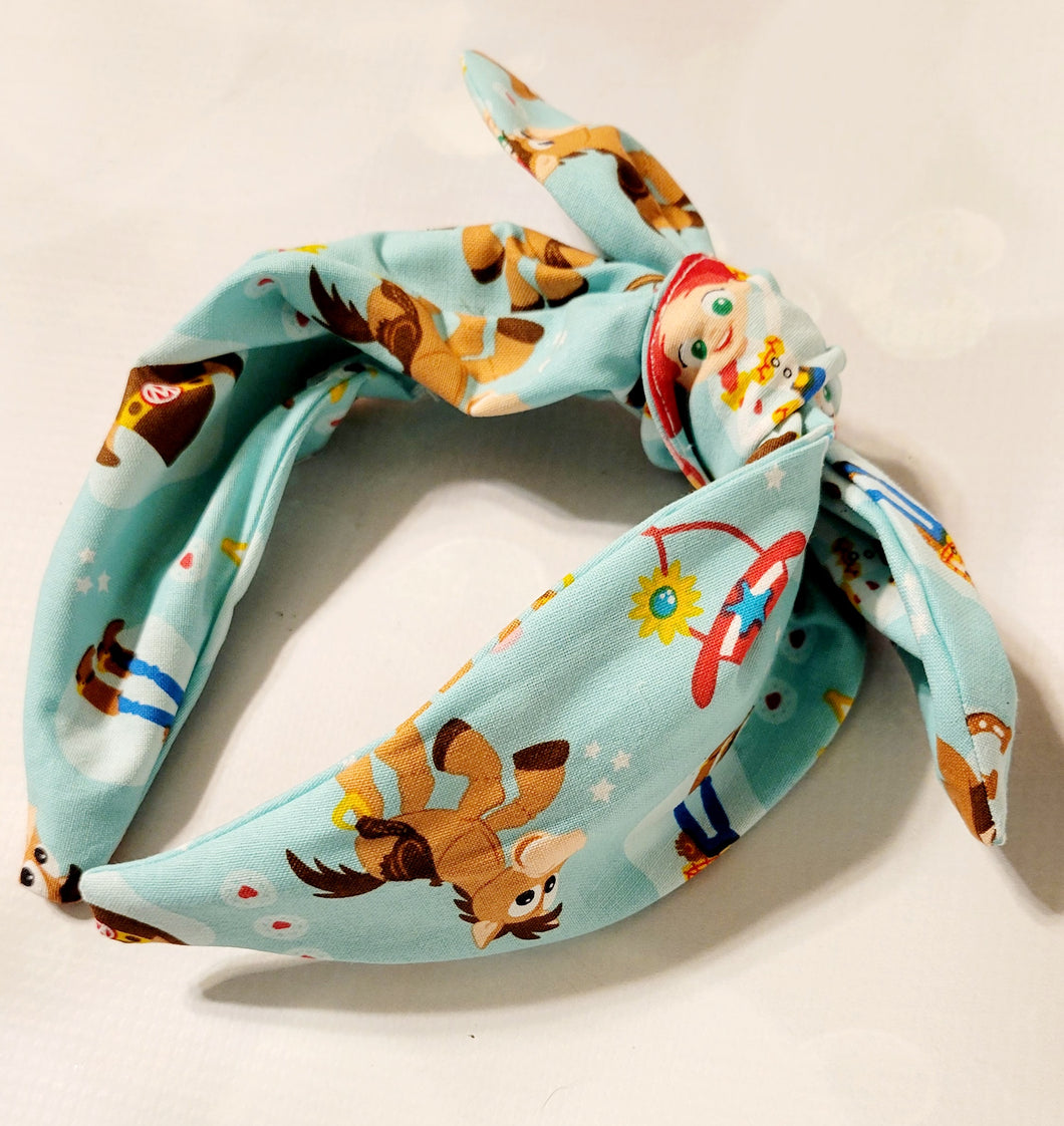 Woody, Jessie and Bullseye knotty headband