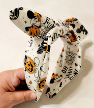 Load image into Gallery viewer, Mickey Halloween knotty headband
