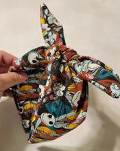 Load image into Gallery viewer, Jack and Sally Knotty headband
