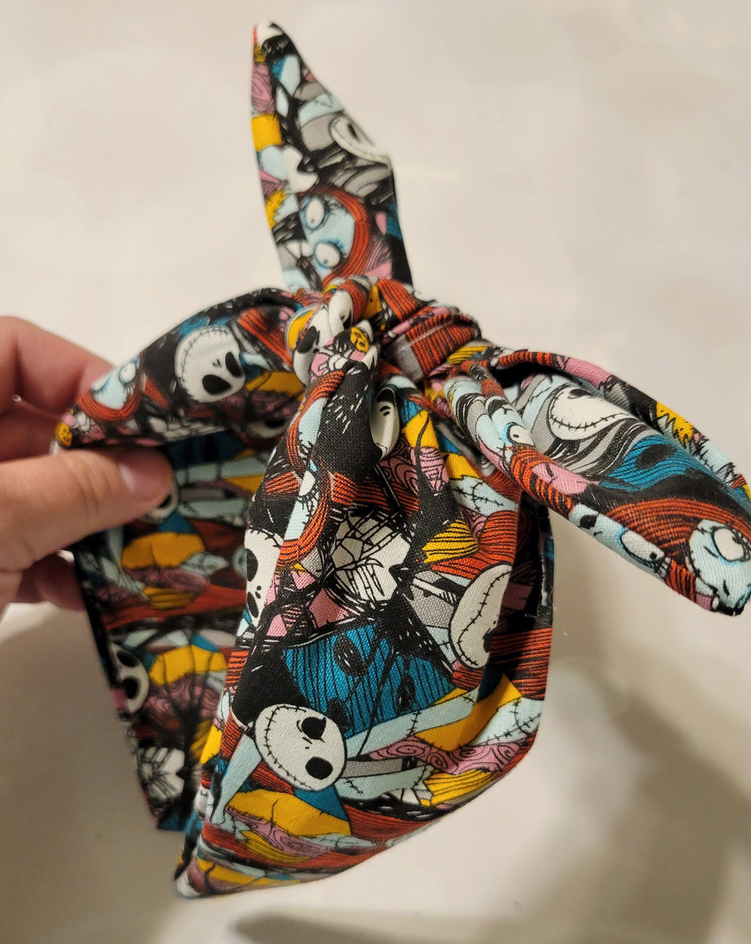 Jack and Sally Knotty headband