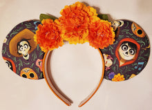 Load image into Gallery viewer, Coco themed Mickey ears headband
