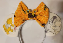 Load image into Gallery viewer, Pooh and honeycomb Mickey ears headband
