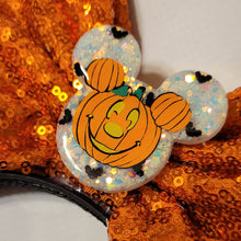 Load image into Gallery viewer, Fab 4 in their Halloween costumes Mickey ears headband
