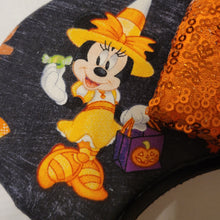 Load image into Gallery viewer, Fab 4 in their Halloween costumes Mickey ears headband
