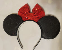 Load image into Gallery viewer, Classic Mickey and Minnie Christmas ears
