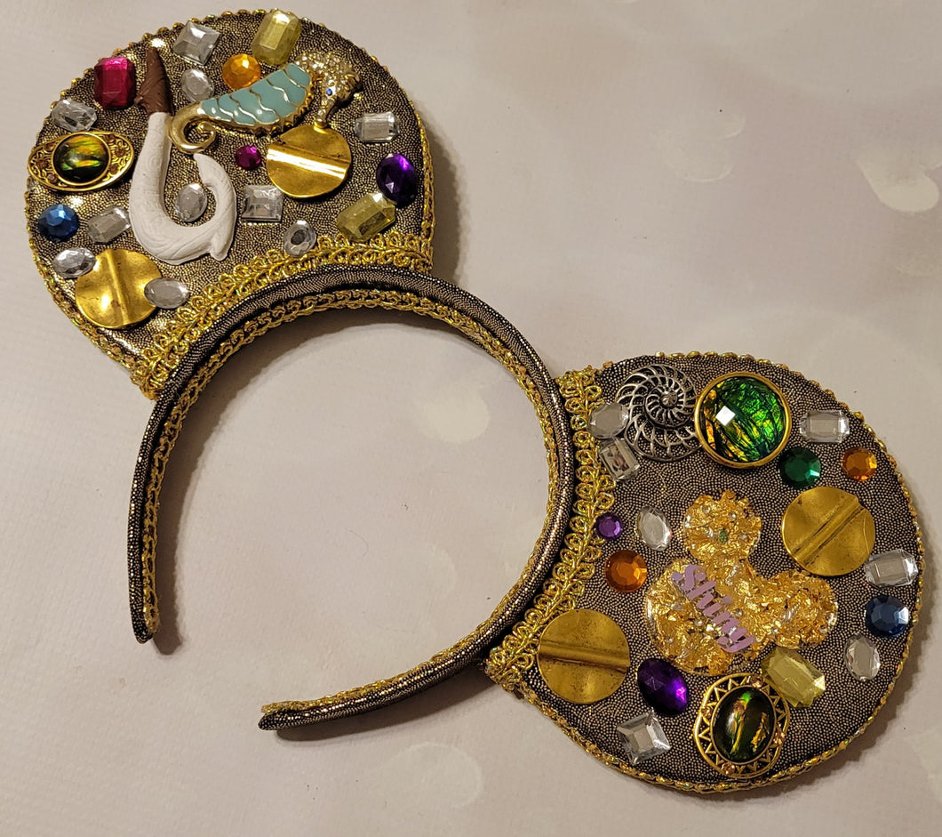 Tamatoa inspired Mickey ears headband