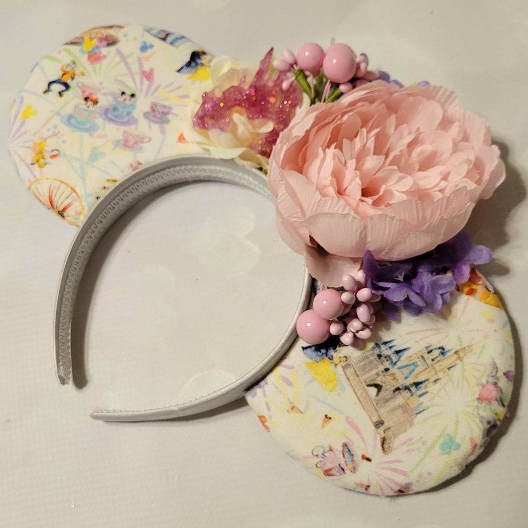 Magic Kingdom floral ears