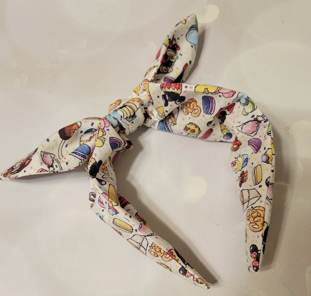 Disney snacks knotty headband