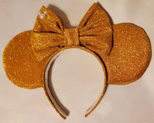Load image into Gallery viewer, Orange sparkle ears
